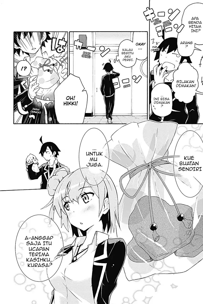 Yahari Ore No Seishun Love Come Wa Machigatteiru Comic Chapter 4.2 Halaman 13