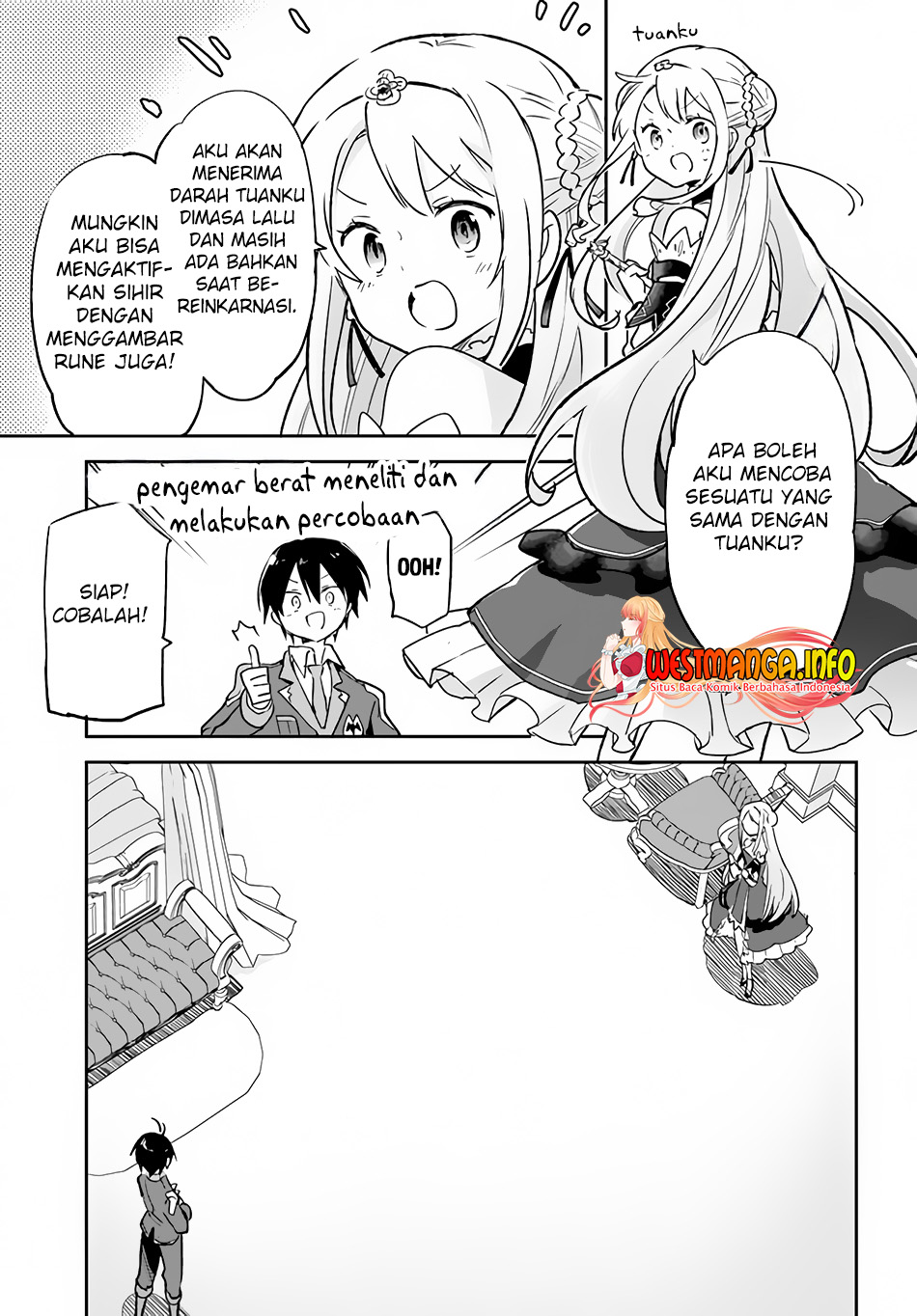 Henkyou Gurashi No Maou Tensei Shite Saikyou No Majutsushi Ni Naru %e3%80%9caisarenagara Nariagaru Moto Mao Wa Ningen O Shiritai%e3%80%9c Chapter 31 Halaman 34