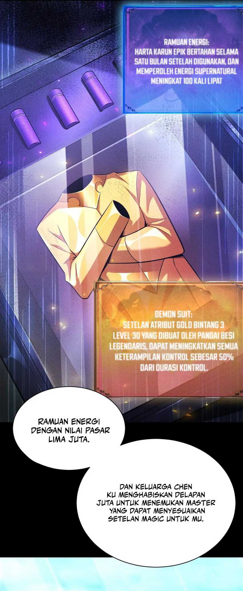 I Awoke As A God After Auto Battling For A Million Years Idle Player Returns As A God Chapter 17 Halaman 40