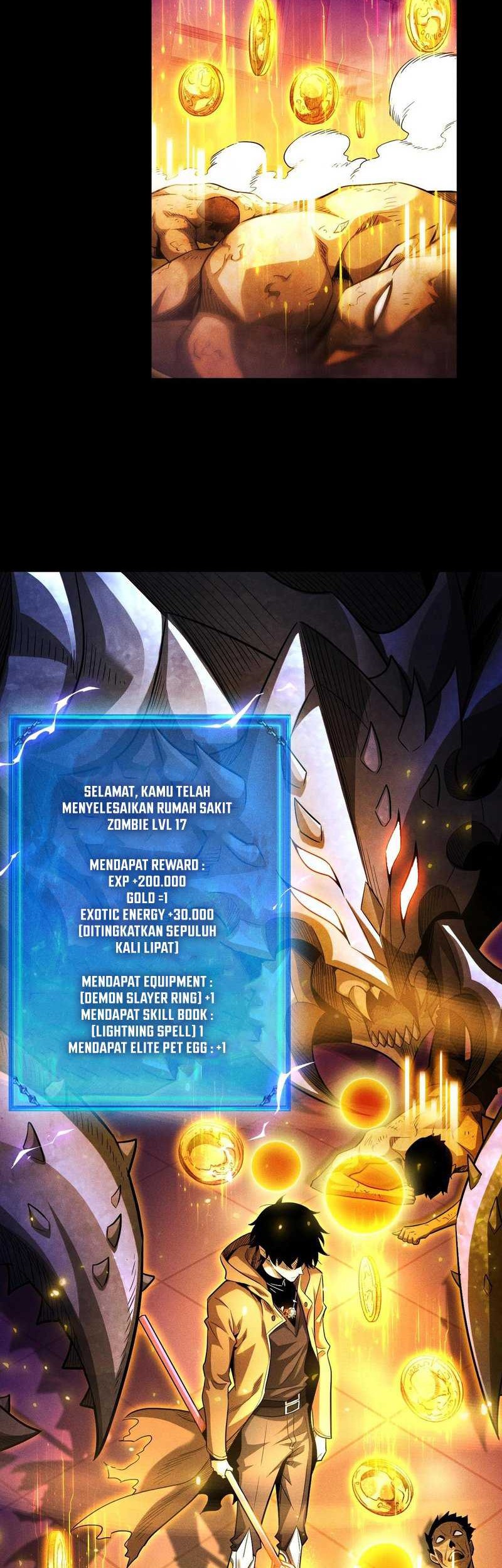I Awoke As A God After Auto Battling For A Million Years Idle Player Returns As A God Chapter 22 Halaman 38